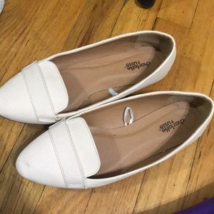 Light pink loafers